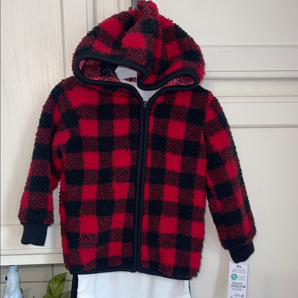 Carter's Plaid Gender Neutral Set - Picture 5 of 5